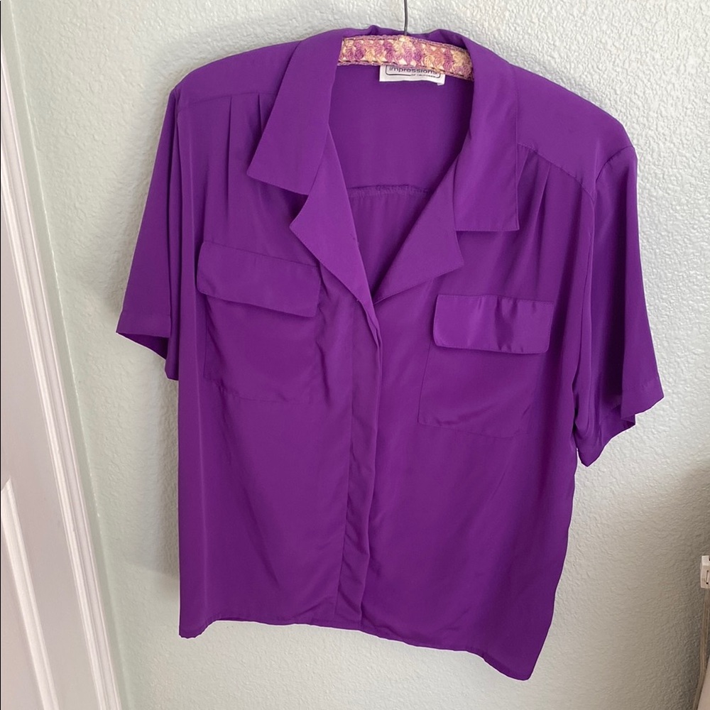 Purple Women's Top